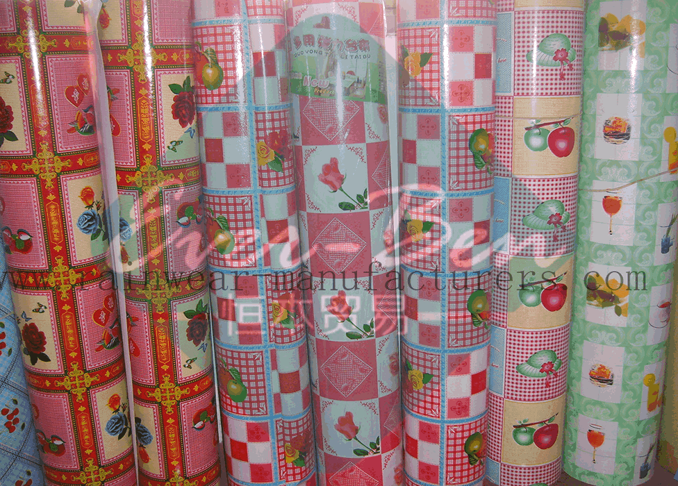 PR021 China Plastic Tablecloth Rolls Supplier-Vinyl Table Covers Roll